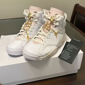 jordan 6 retro golden hoops